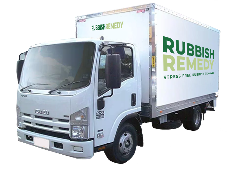 Rubbish Remedy’s Truck for rubbish and junk removal in Adelaide Rubbish Removal Adelaide With Rubbish Remedy